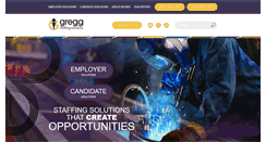 Desktop Screenshot of greggstaffing.com